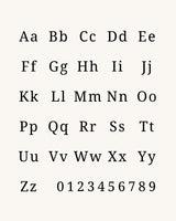 1 Initial Squared Signet (Serif) - Sparklane