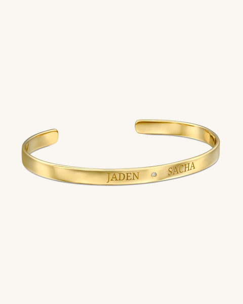 Full Gold Spell Bracelet | Aquae Jewels